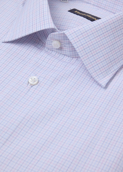 Handmade Spread Collar Dress Shirt - Paul Stuart Quality