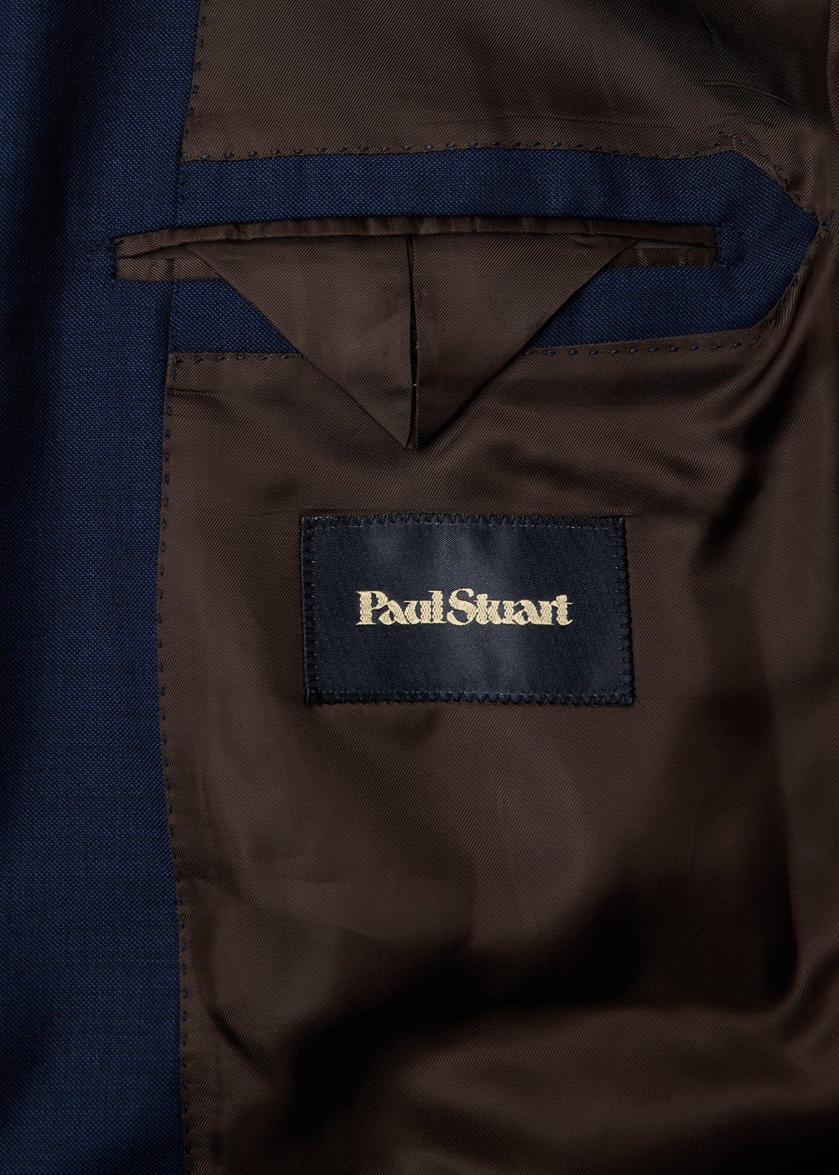 Double-Breasted Suit in Wool Sharkskin - Paul Stuart Great Value