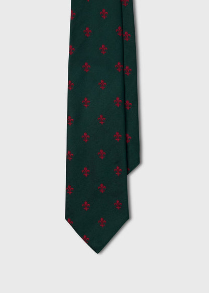 Fleur-de-Lis Silk Tie - Paul Stuart Deals