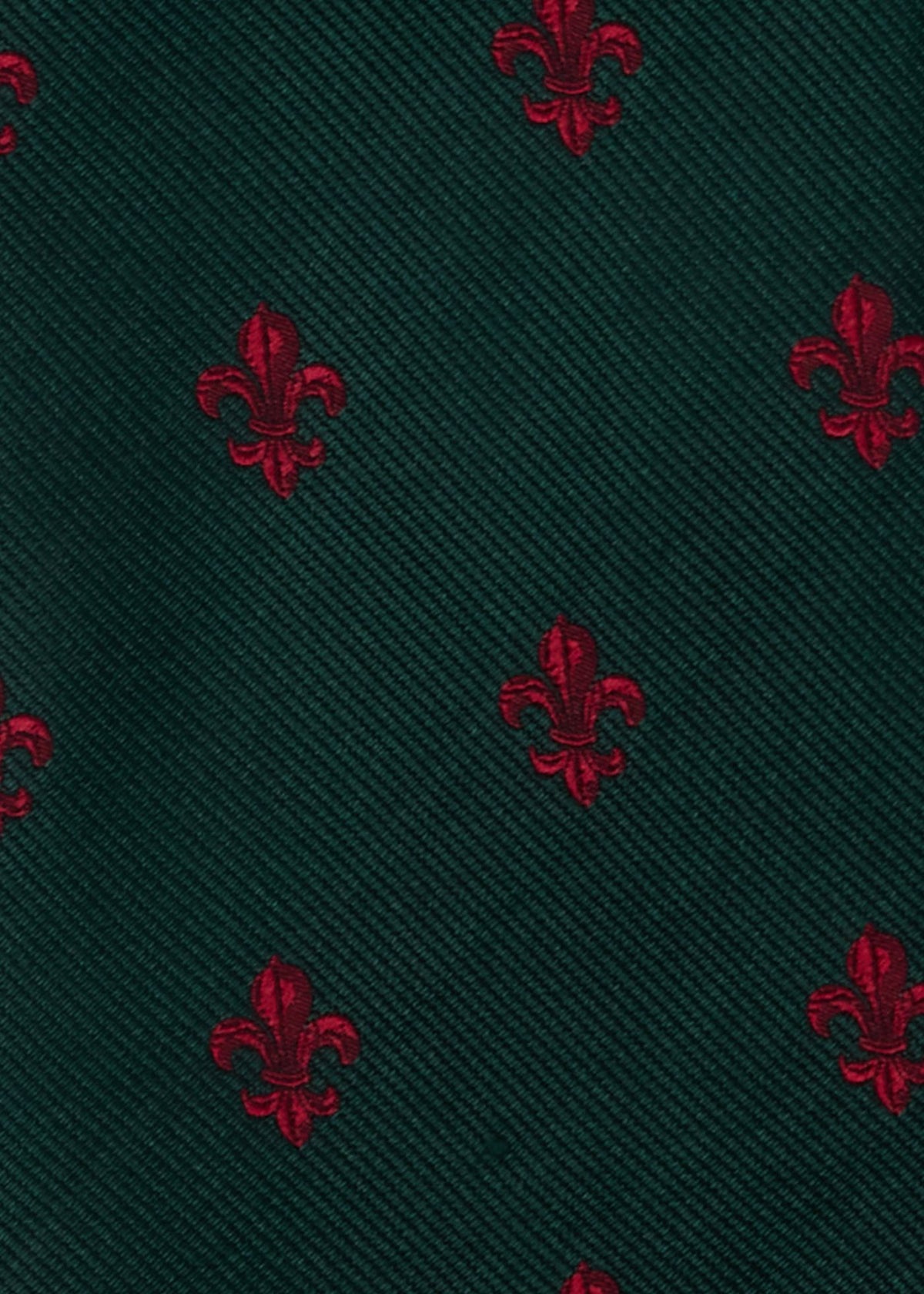 Fleur-de-Lis Silk Tie - Paul Stuart Deals