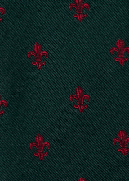 Fleur-de-Lis Silk Tie - Paul Stuart Deals