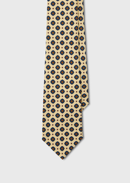 Medallion Silk Tie - Paul Stuart Classic