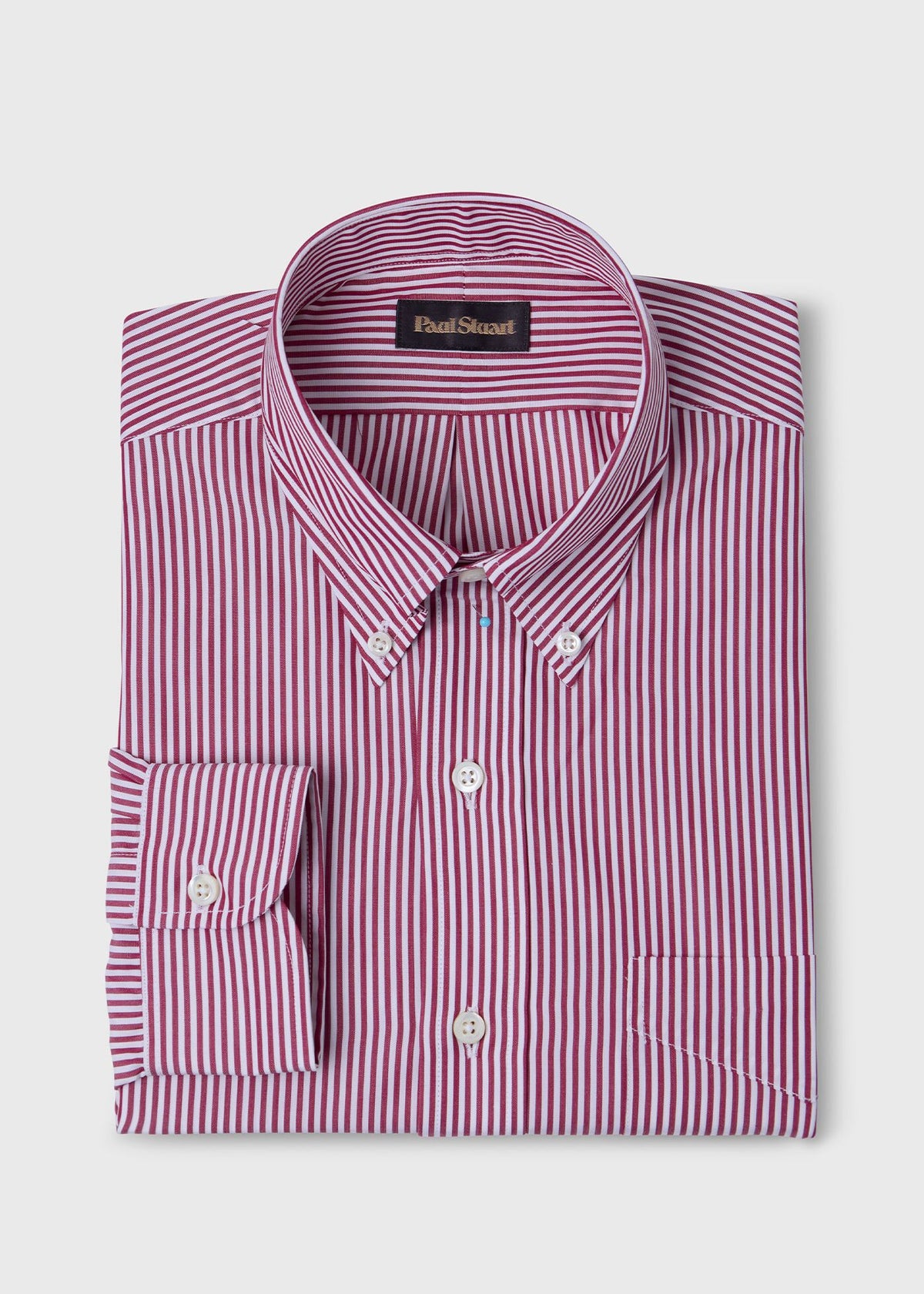 Stripe Button-Down Shirt - Paul Stuart Top Pick