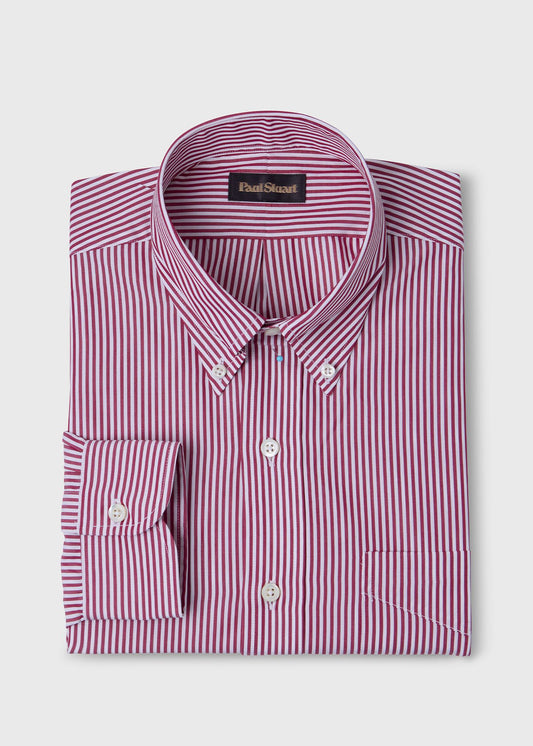 Stripe Button-Down Shirt - Paul Stuart Top Pick