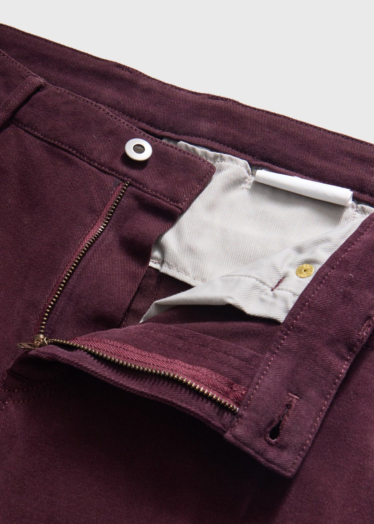 Brushed Twill Five Pocket Pant - Paul Stuart Deals