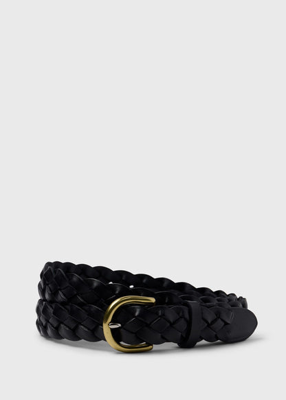 Braided Leather Belt - Paul Stuart Premium