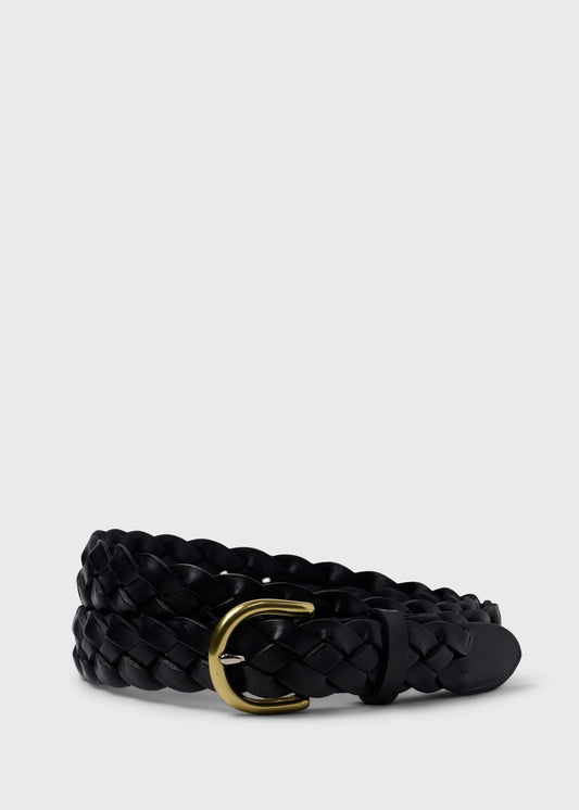 Braided Leather Belt - Paul Stuart Premium