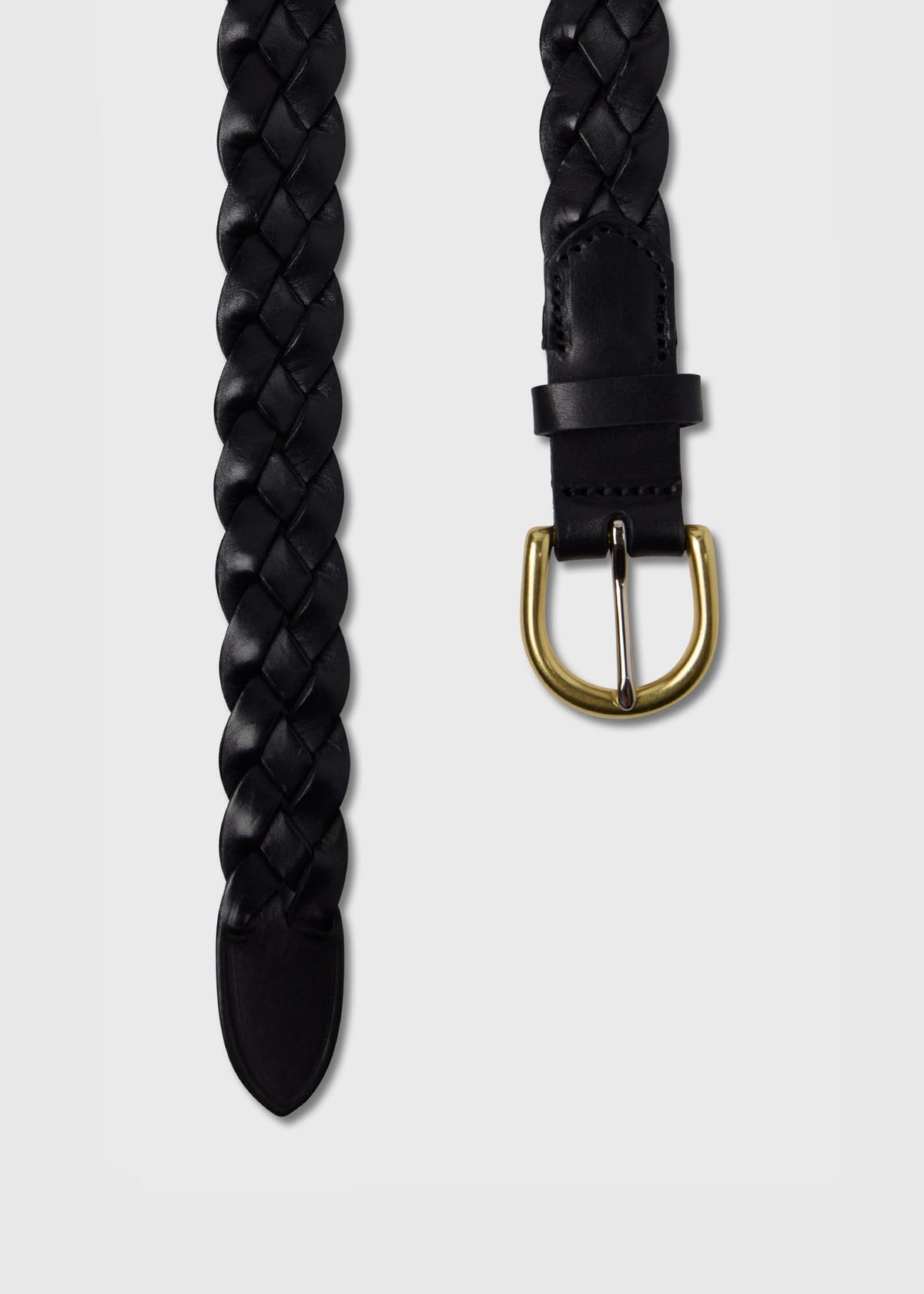 Braided Leather Belt - Paul Stuart Premium