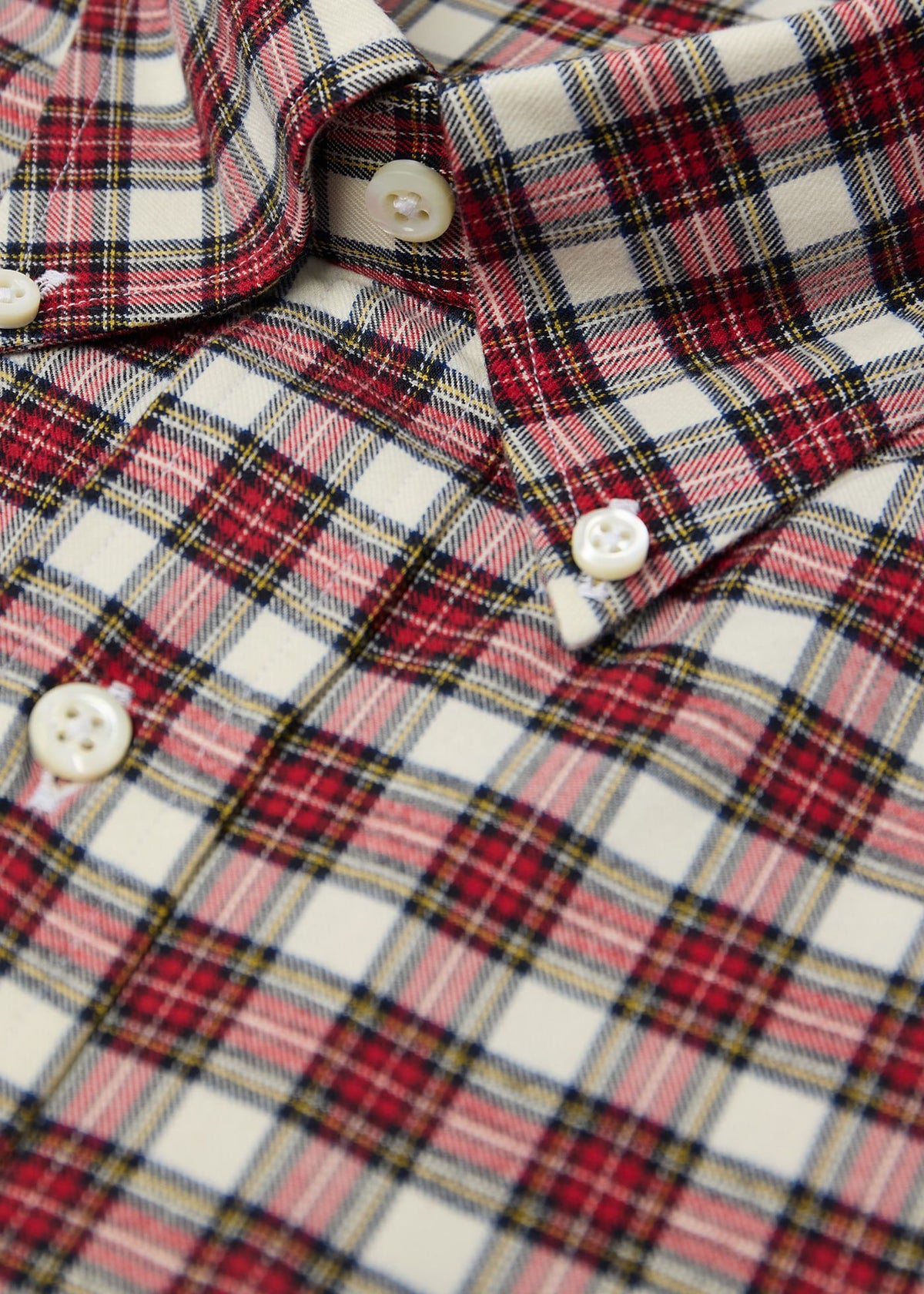 Tartan Button-Down Shirt - Paul Stuart Great Value
