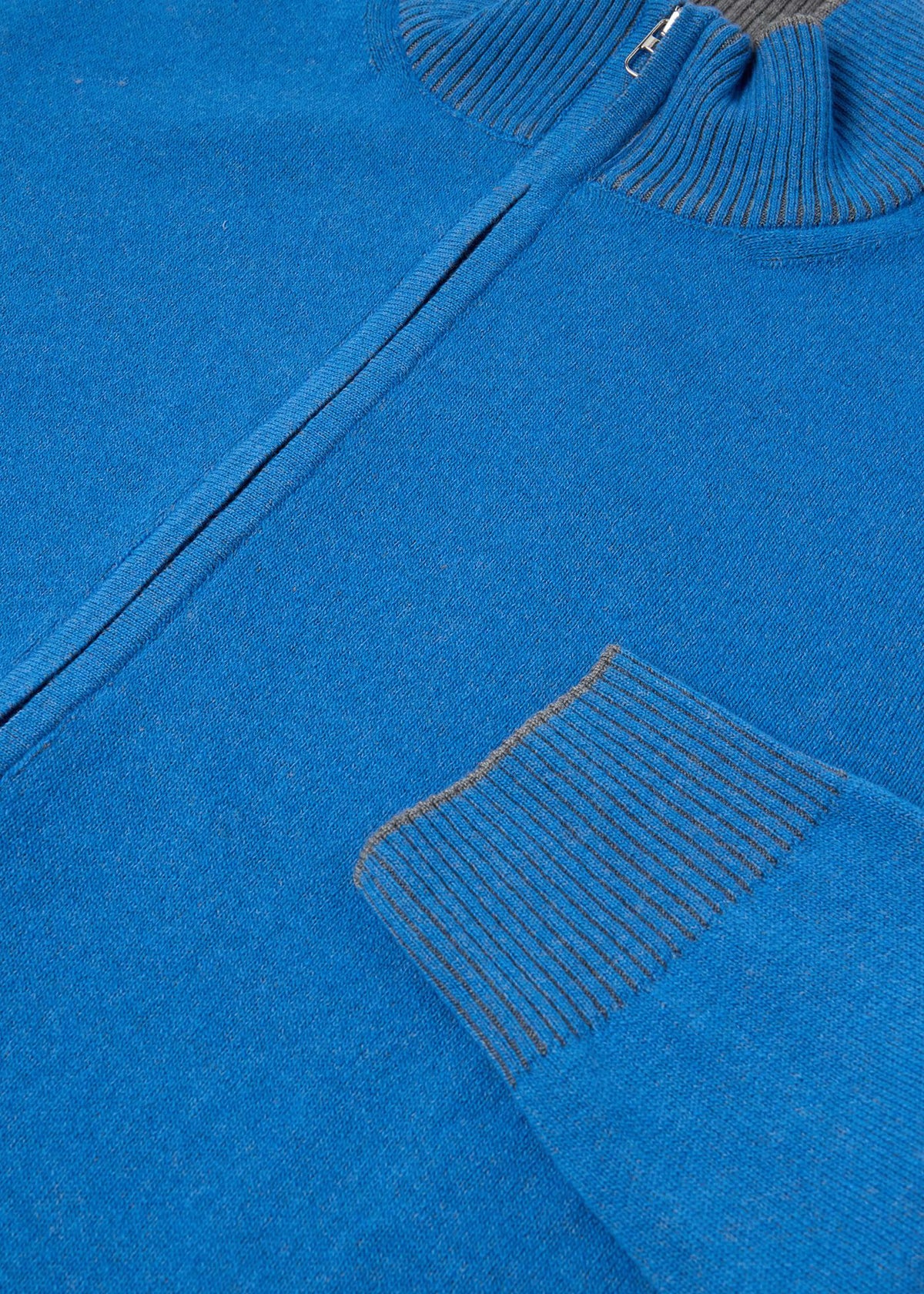 Wool Blend Full-Zip Sweater - Paul Stuart Classic