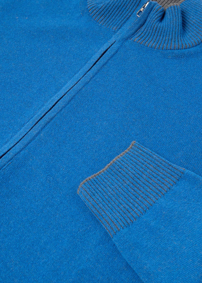 Wool Blend Full-Zip Sweater - Paul Stuart Classic