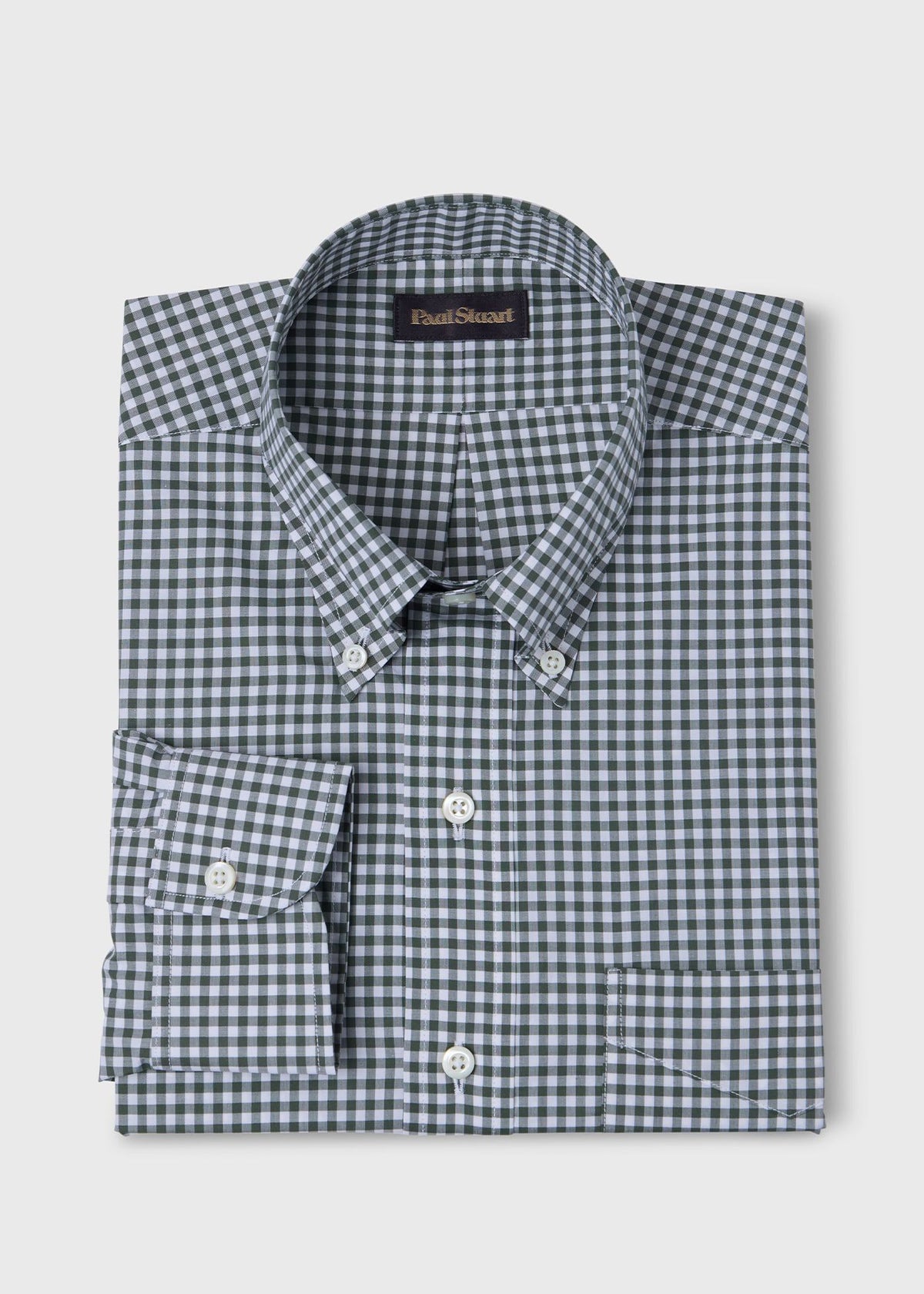 Gingham Button Down Shirt - Paul Stuart Signature