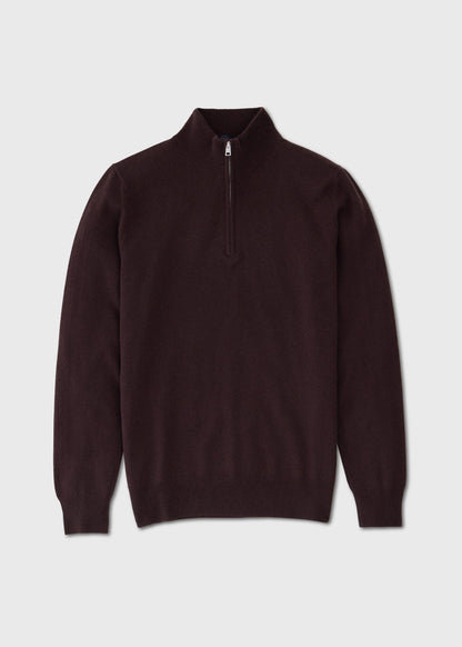 Cashmere Quarter-Zip Sweater - Paul Stuart Trusted