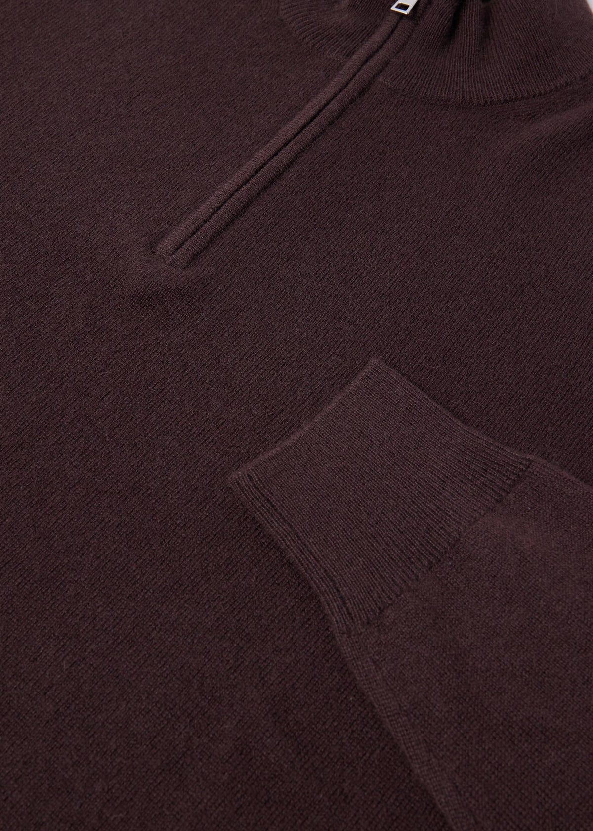 Cashmere Quarter-Zip Sweater - Paul Stuart Trusted