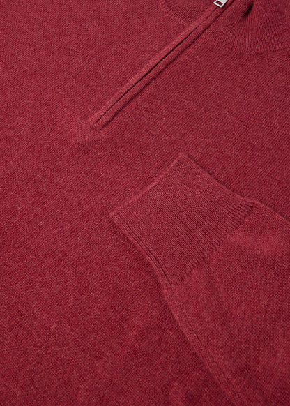 Cashmere Quarter-Zip Sweater - Paul Stuart Essential