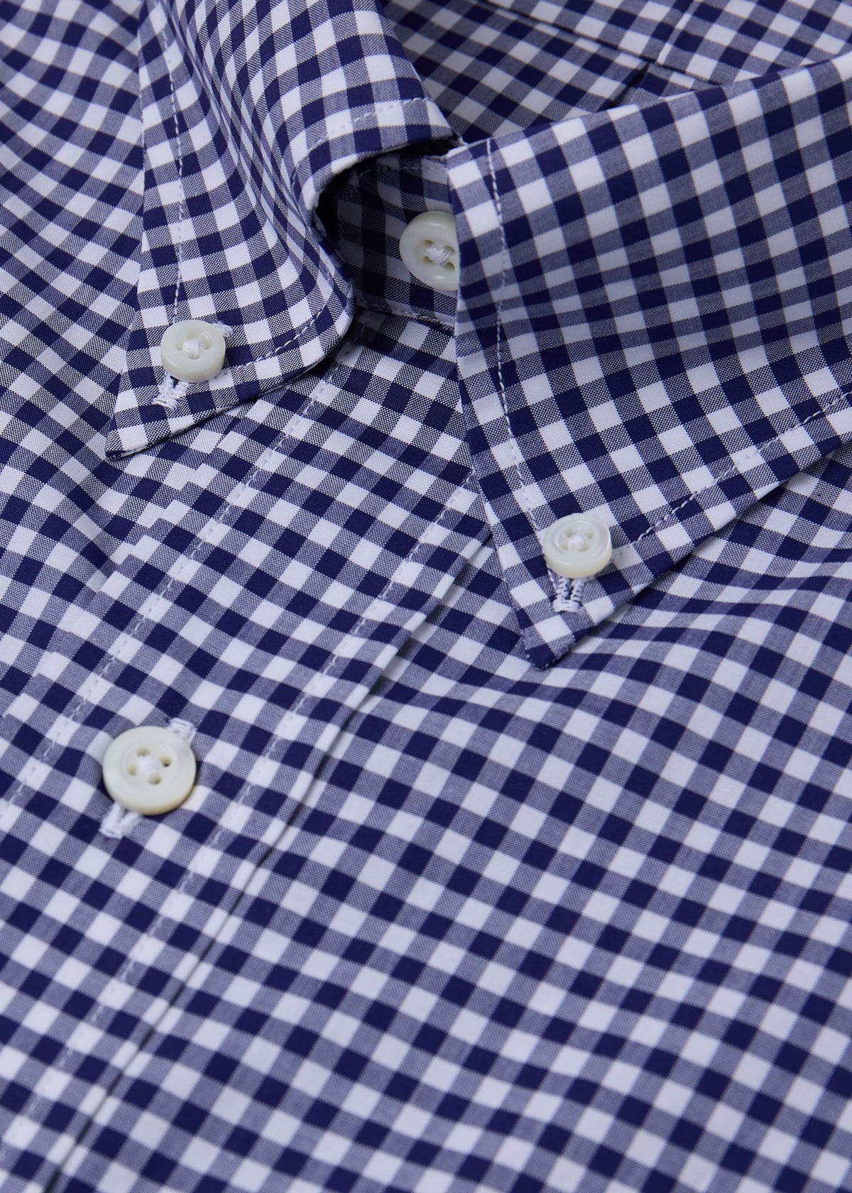 Gingham Button Down Shirt - Paul Stuart Discount