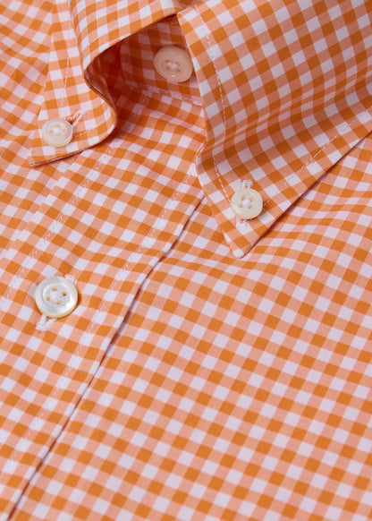 Gingham Button Down Shirt - Paul Stuart Best Seller