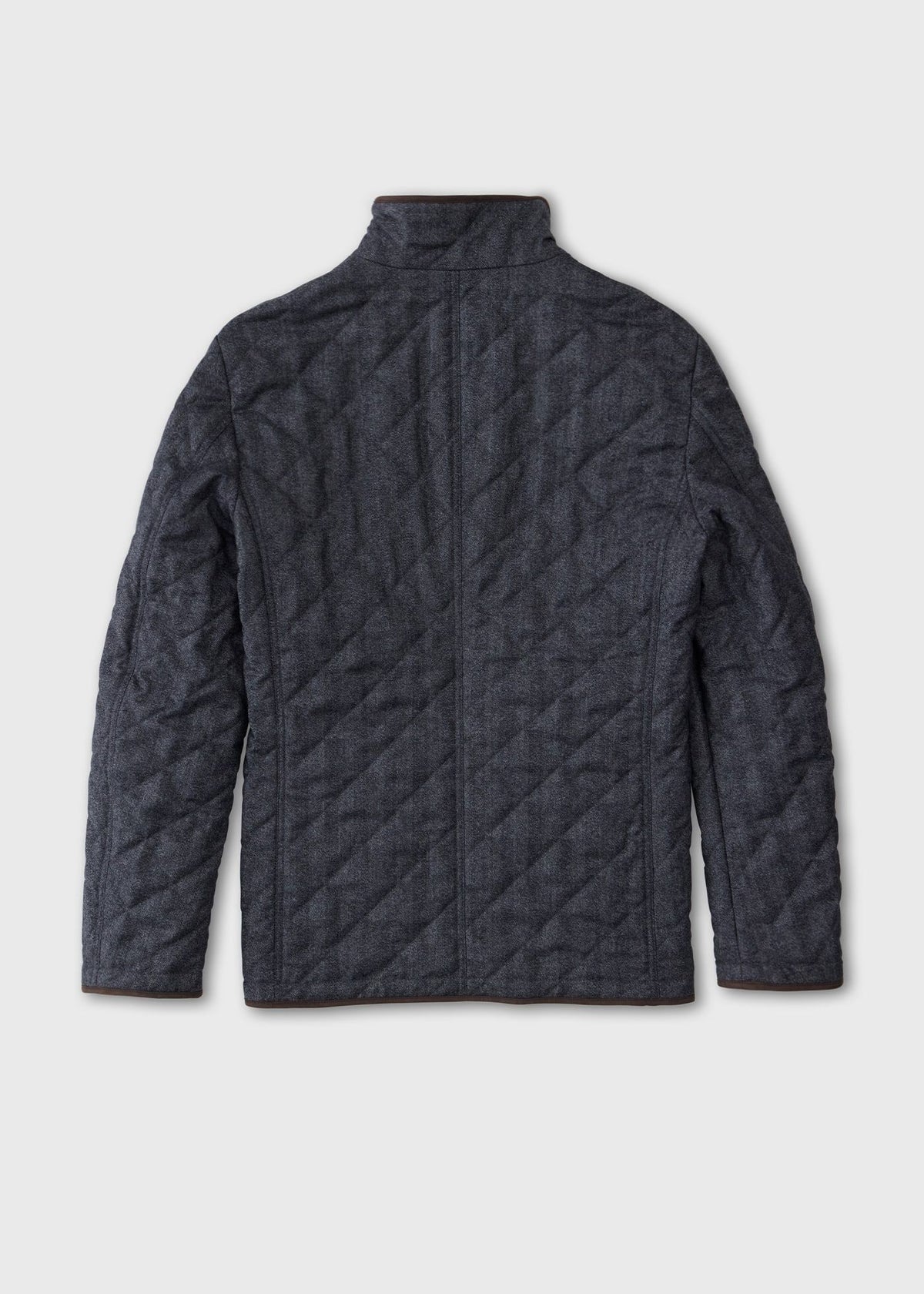Wool Herringbone Quilted Jacket - Paul Stuart Discount