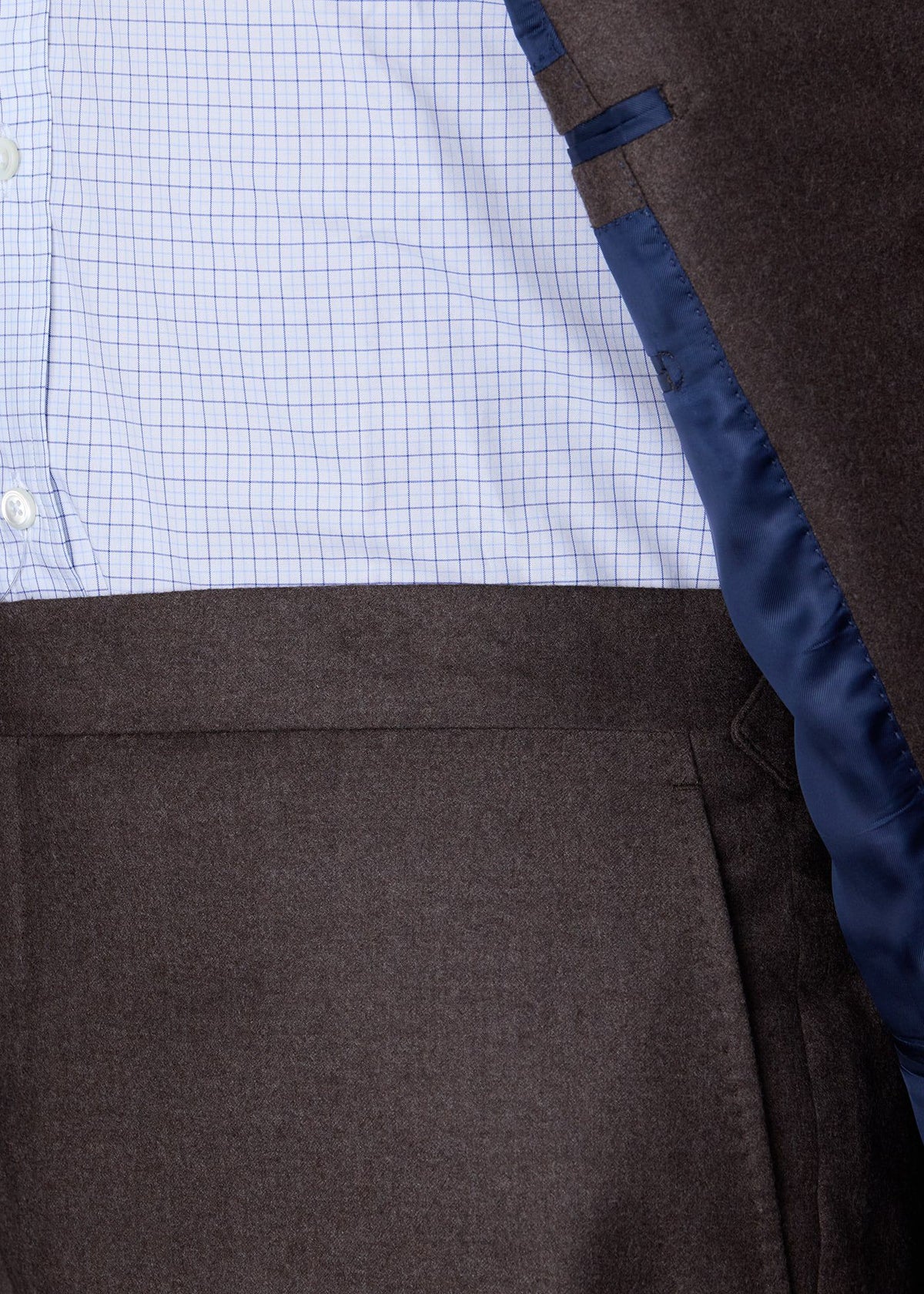 Classic Wool Flannel Suit - Paul Stuart Latest
