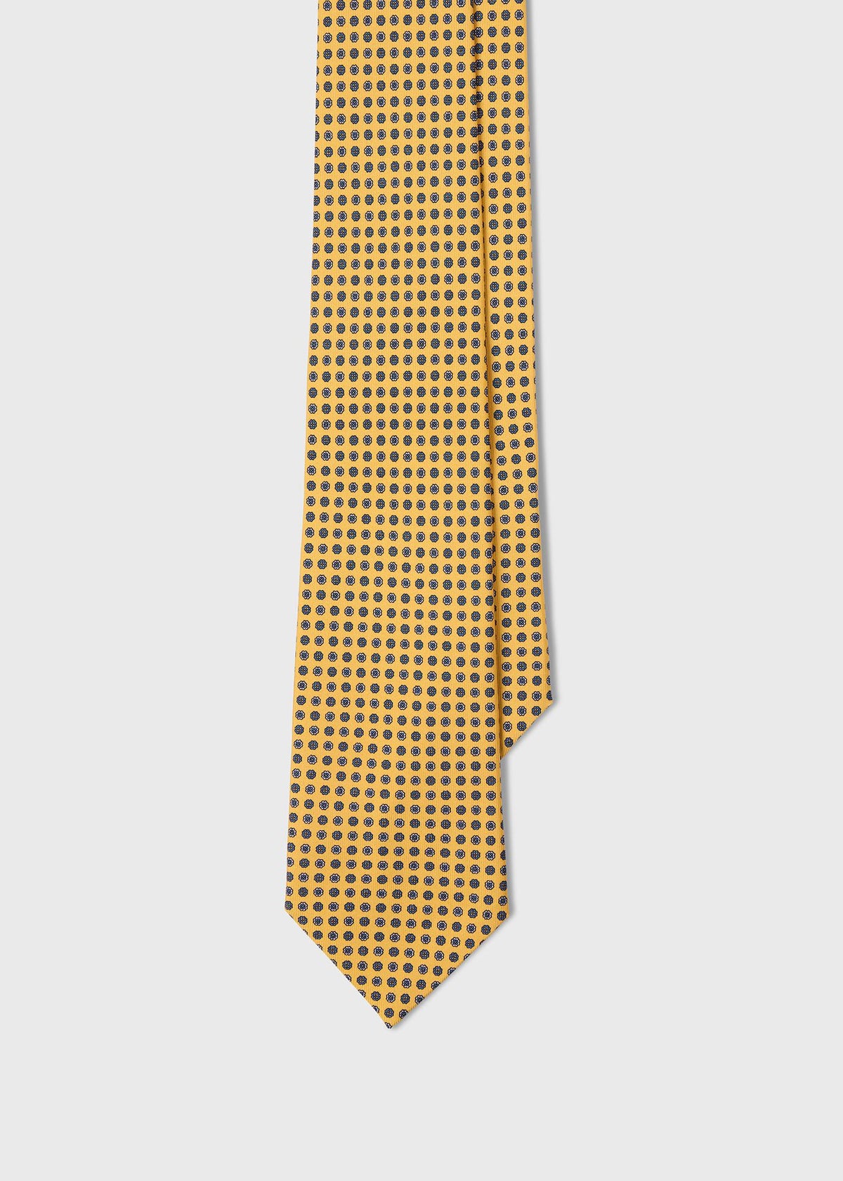 Micro Floral Silk Tie - Paul Stuart Classic