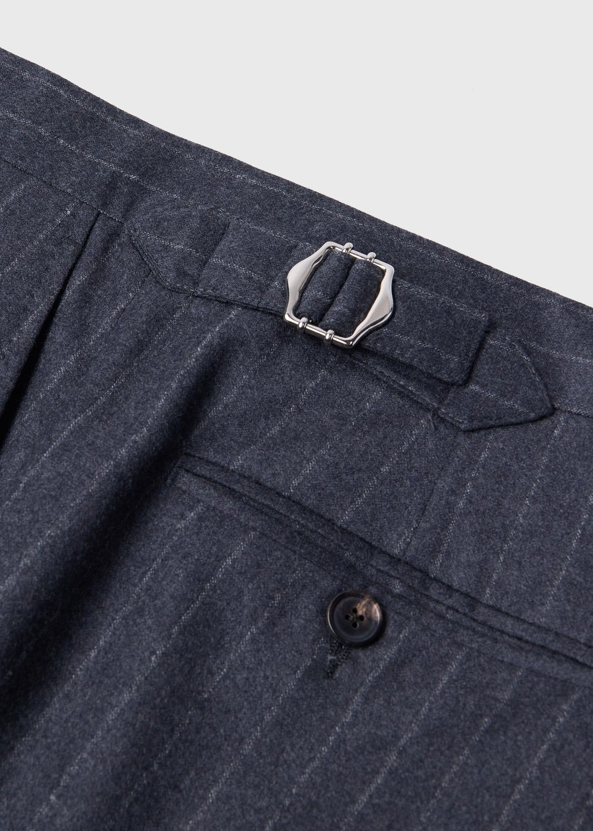 Double-Breasted Chalk Stripe Suit - Paul Stuart Great Value