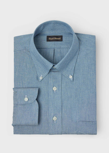 Chambray Button Down Shirt - Paul Stuart Customer Favorite