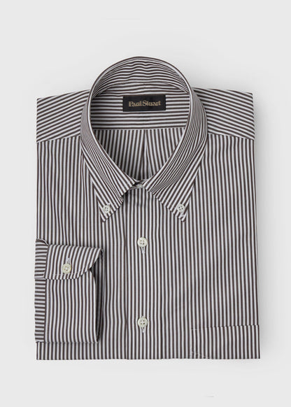 Stripe Button-Down Shirt - Paul Stuart Best Price