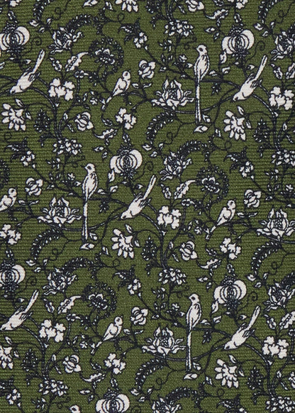 Floral Bird SIik Tie - Paul Stuart Premium