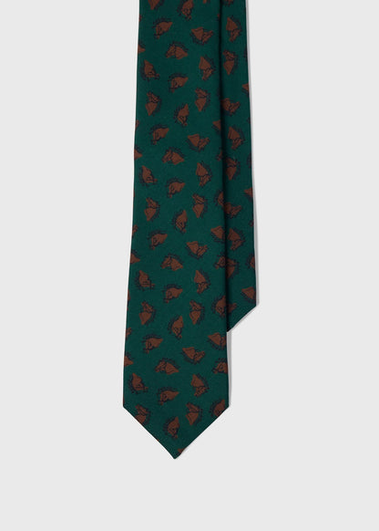 Equestrian Wool Tie - Paul Stuart Special Offer