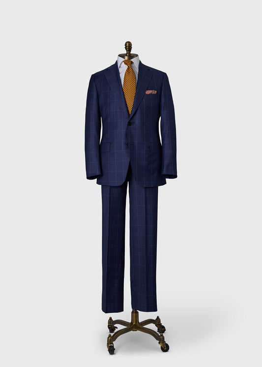 Classic Wool Windowpane Suit - Paul Stuart Trending