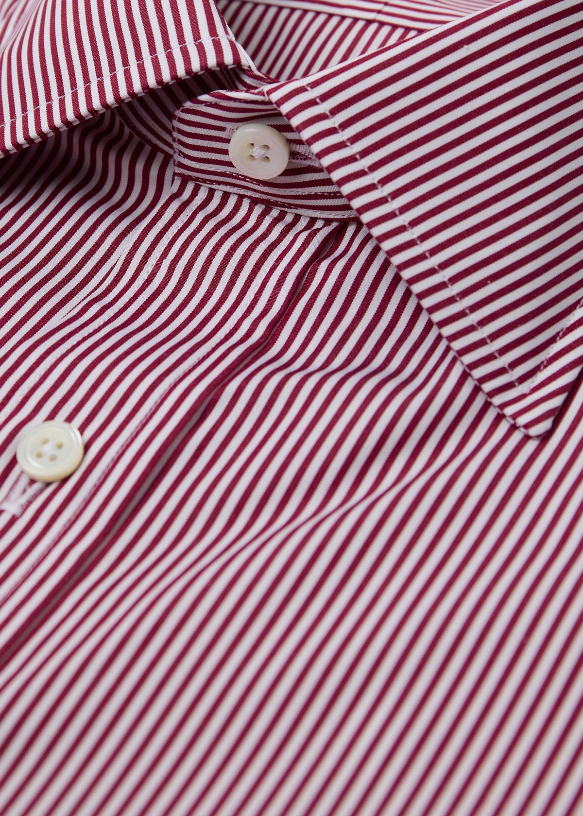 Pencil Stripe Spread Collar Dress Shirt - Paul Stuart Special Offer