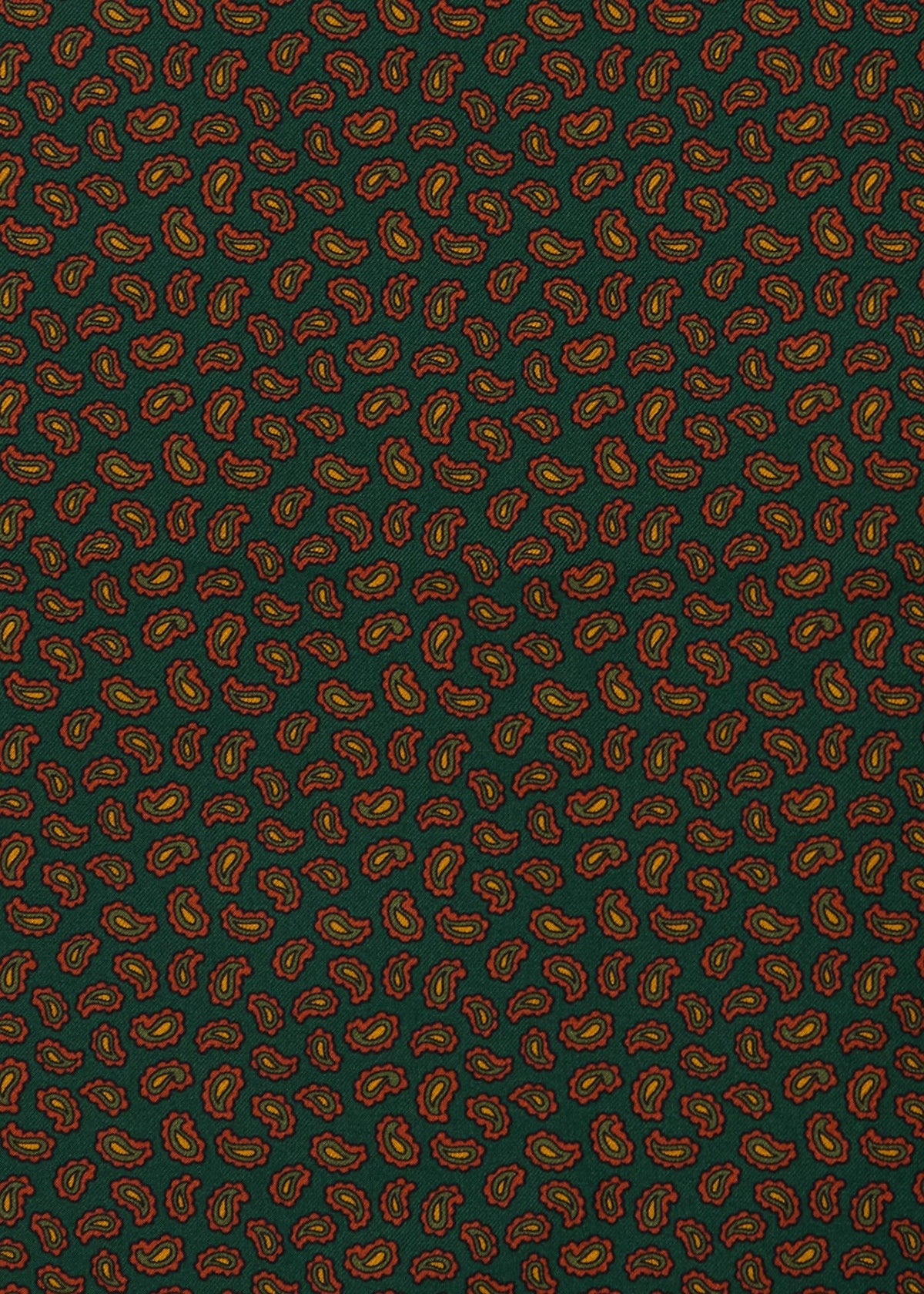 Micro Paisley Silk Pocket Square - Paul Stuart Trusted