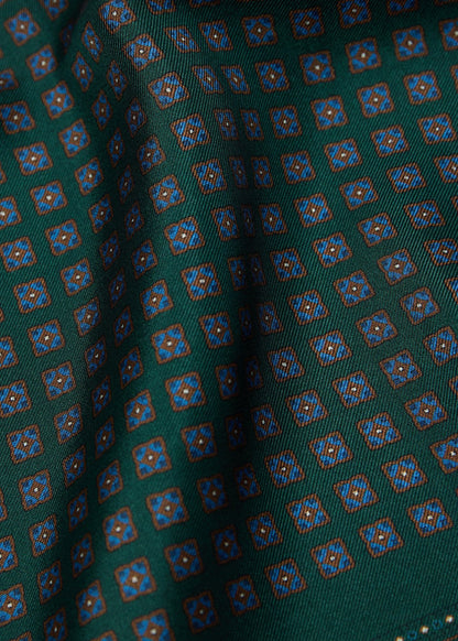 Foulard Silk Pocket Square - Paul Stuart Trusted