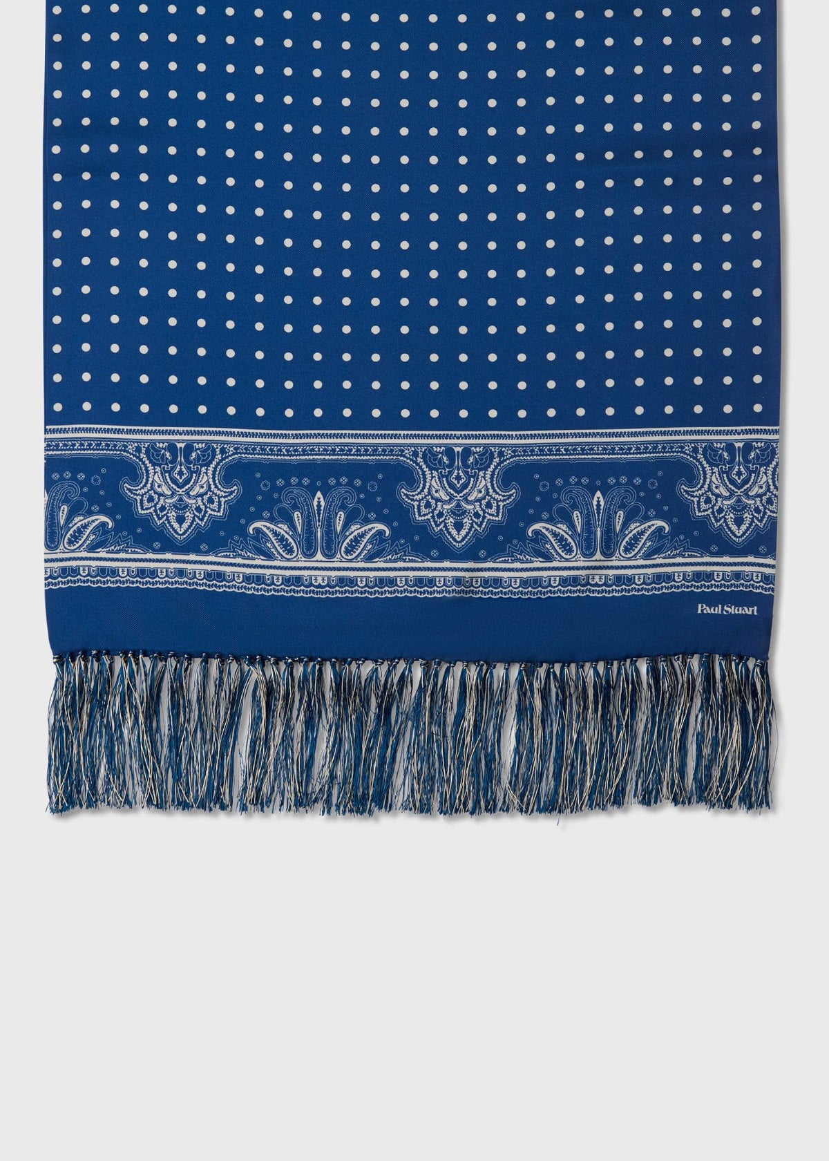 Silk Dot Scarf - Paul Stuart Sale