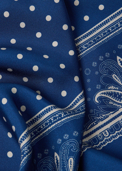 Silk Dot Scarf - Paul Stuart Sale