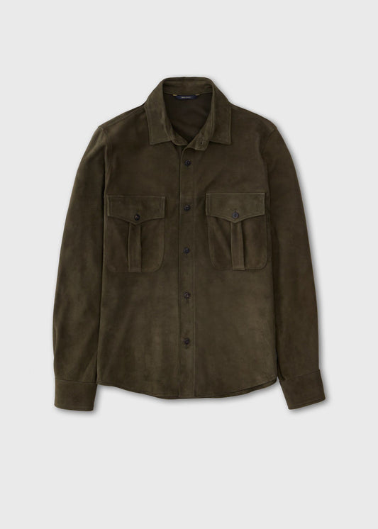 Suede Outershirt - Paul Stuart New