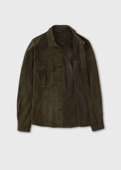 Suede Outershirt - Paul Stuart New