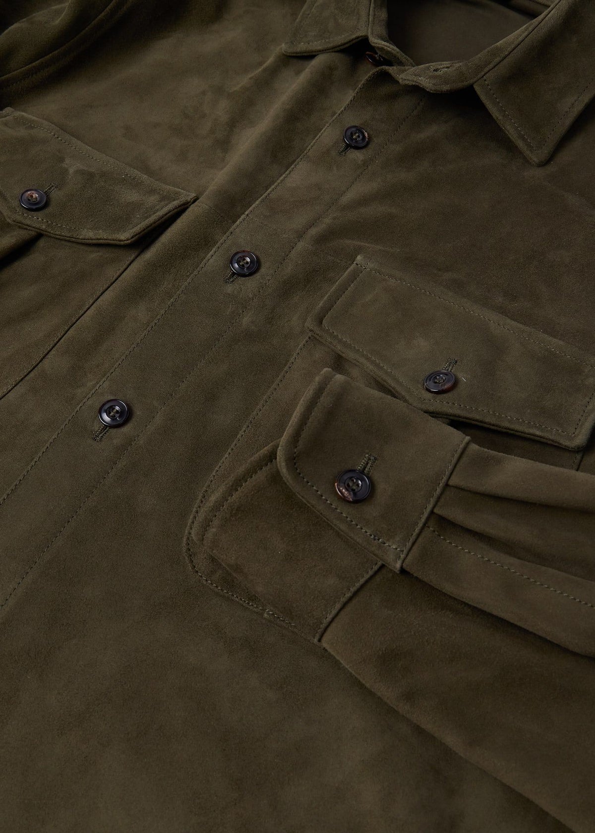 Suede Outershirt - Paul Stuart New