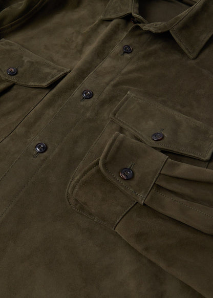 Suede Outershirt - Paul Stuart New