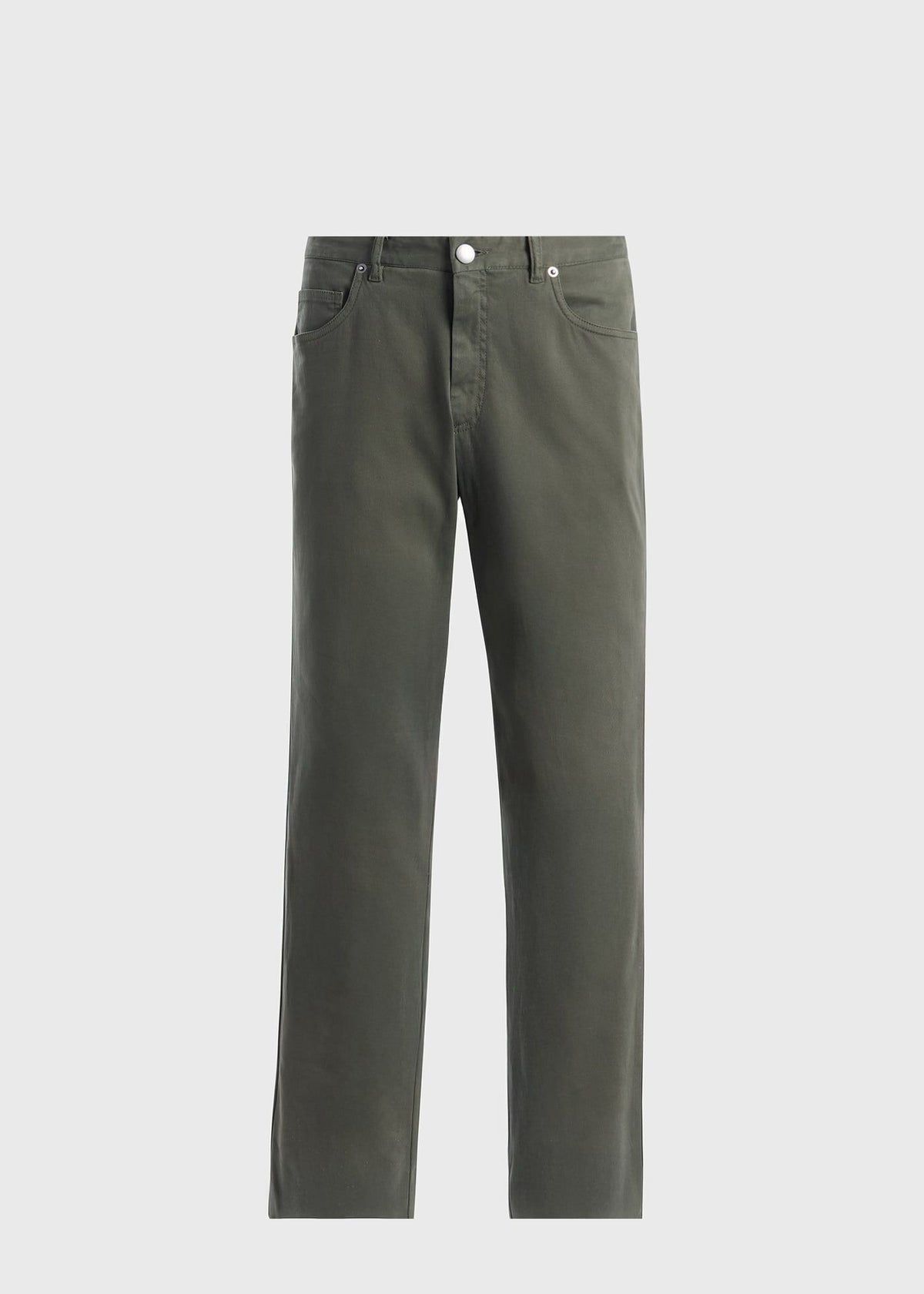 Cotton Twill Five-Pocket Pant - Paul Stuart Smart Buy