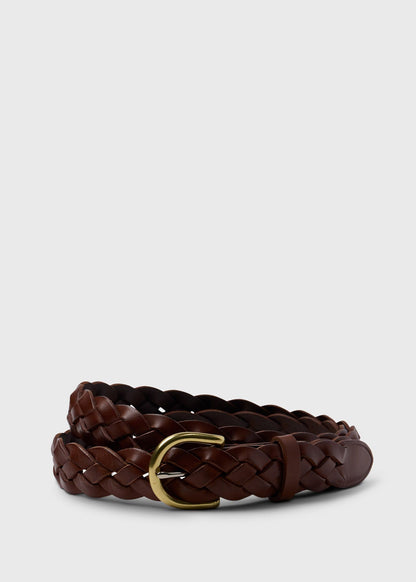 Braided Leather Belt - Paul Stuart Exclusive