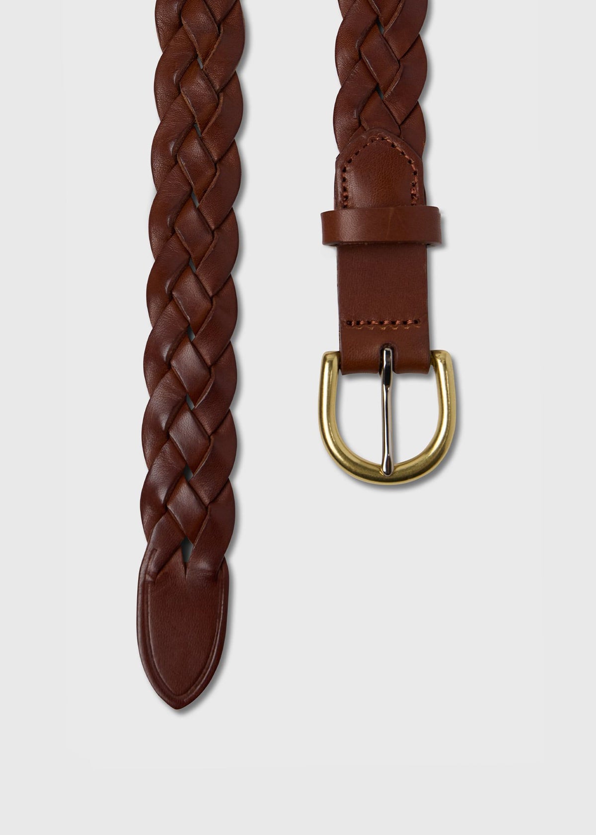 Braided Leather Belt - Paul Stuart Exclusive