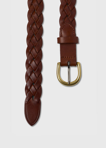 Braided Leather Belt - Paul Stuart Exclusive