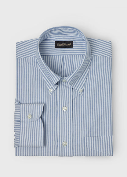 Stripe Oxford Button-Down Shirt - Paul Stuart Trending