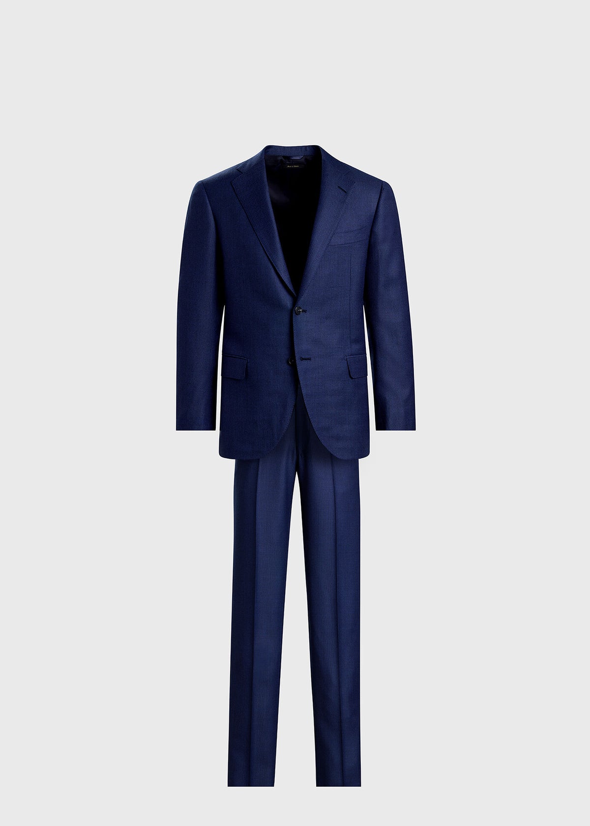 All Year Wool Bird's Eye Suit - Paul Stuart Premium