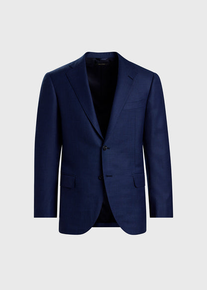 All Year Wool Bird's Eye Suit - Paul Stuart Premium