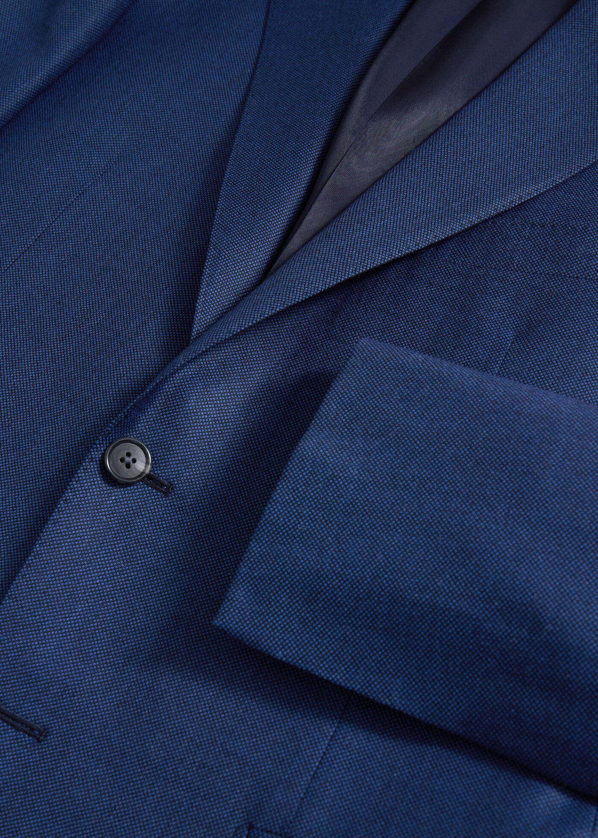 All Year Wool Bird's Eye Suit - Paul Stuart Premium