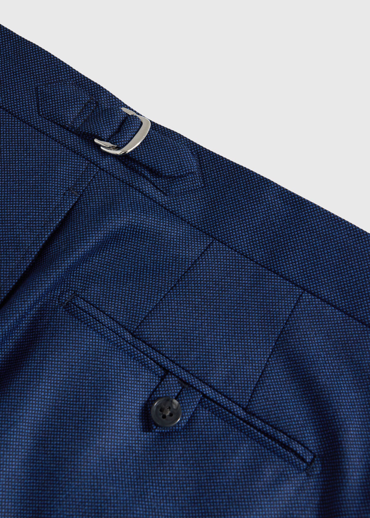 All Year Wool Bird's Eye Suit - Paul Stuart Premium