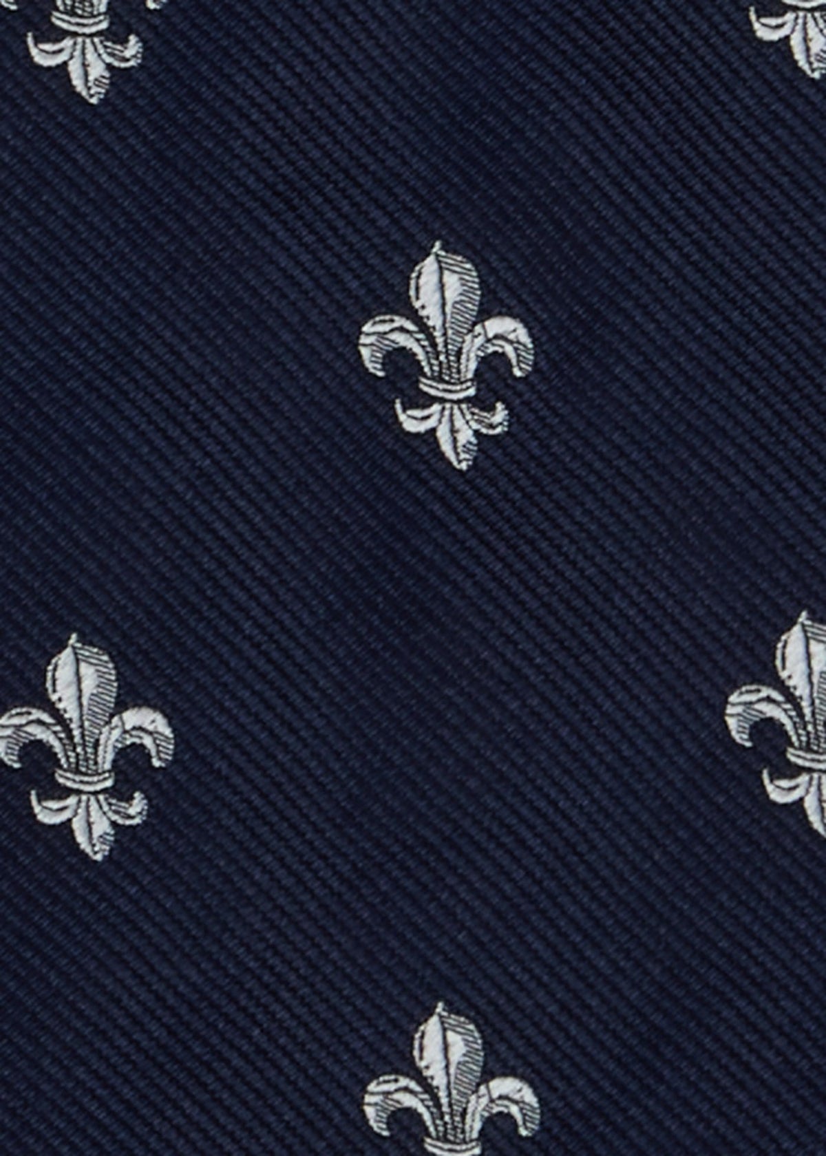 Fleur-de-Lis Silk Tie - Paul Stuart Special Offer