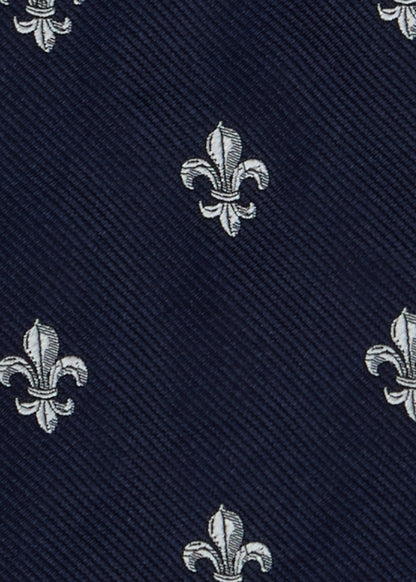 Fleur-de-Lis Silk Tie - Paul Stuart Special Offer